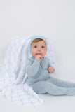 Bebe Bella Textured Footie w Hat