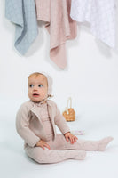 Bebe Bella Footie w Hat and Blanket