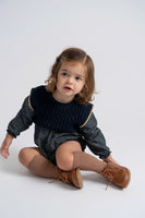 The Umbrella Academy Crochet Vest Overall Set
