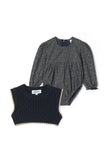 The Umbrella Academy Crochet Vest Overall Set
