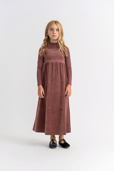 Seal Dotted Velour Jumper Robe