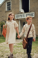 Puddle Stamp Button Down Dress