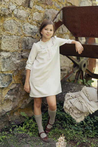 The Umbrella Academy Small Embroidered Flowers Dress