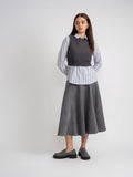 Noni Stripe Blouse w Vest