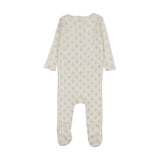 Lilette Geo Floral Embroidered Footie