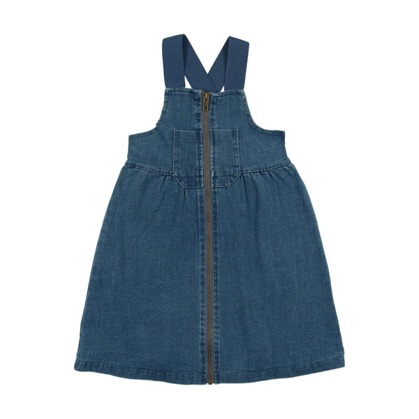 bopop denim dress Haute Kopal Azure Abyss Dress