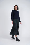 Viva K Plaid Pleated Skirt