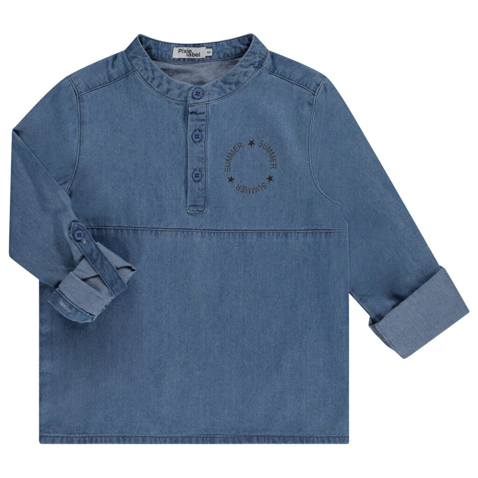 Pixie Label Pocket Henley Shirt – Hats to Hose