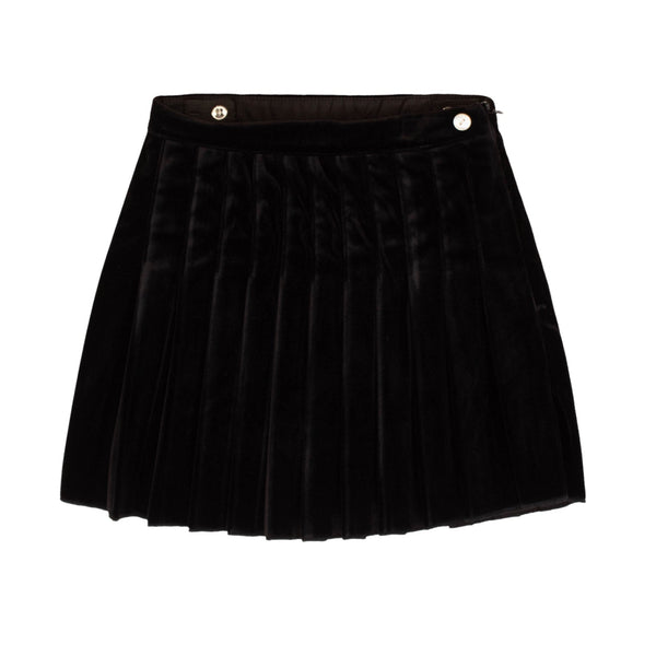 Kipp Velvet Pleat Skirt