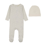 Lilette Leaf Trail Footie & Hat Set