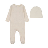 Lilette Leaf Trail Footie & Hat Set