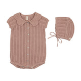 Lilette C-Knit Girls Romper