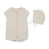 Lilette C-Knit Girls Romper