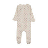 Lilette Geo Floral Embroidered Footie