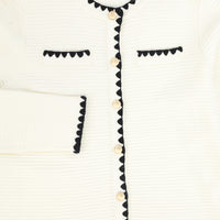 Valentina Crochet Cardigan Maxi Dress