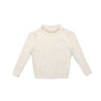 La Nina Mohair Ruffle Neck Sweater