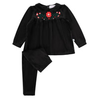 Miss Mini Embroidered Pajamas