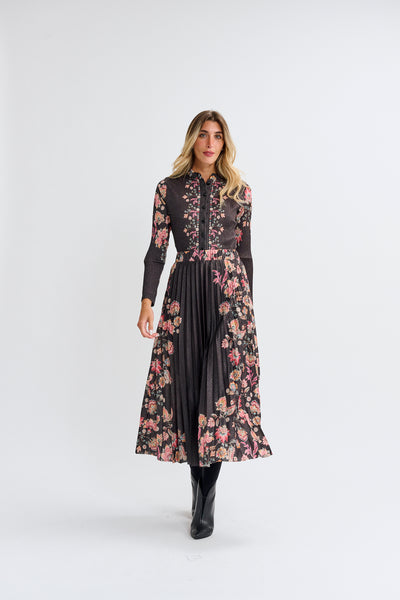 Parcelle Pleated Floral Set