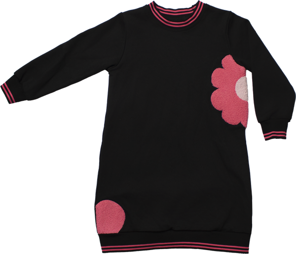 Tiny Too Sherpa Flower Dress