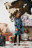 Porter Floral Dotted Dress