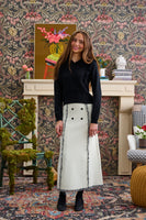 Laurent Cable Collared Top