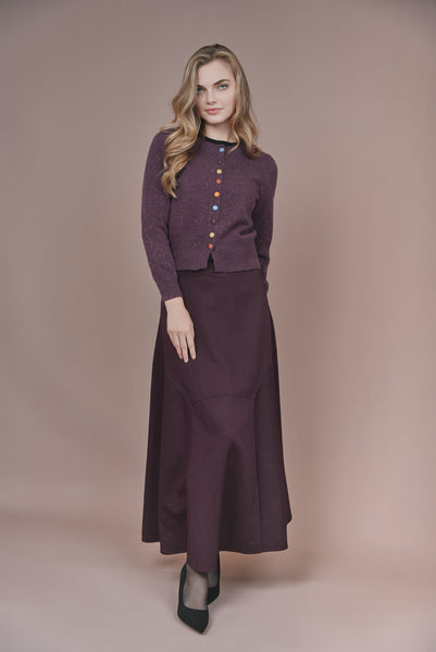 McQueem Gem Button Sparkle Cardigan