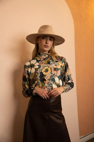 BYRD Lilas Floral Sweater