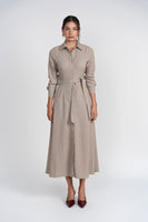 LUUM Hazel Pinstripe Maxi Dress