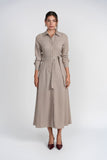 LUUM Hazel Pinstripe Maxi Dress