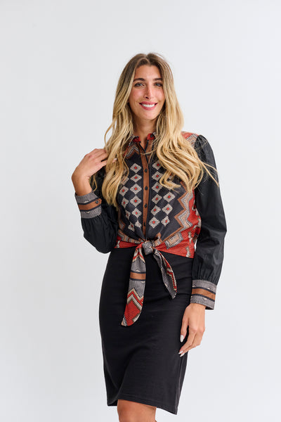 Parcelle Printed Blouse