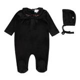 Miss Mini Embroidered Footie