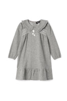 Space Grey Herringbone Dress