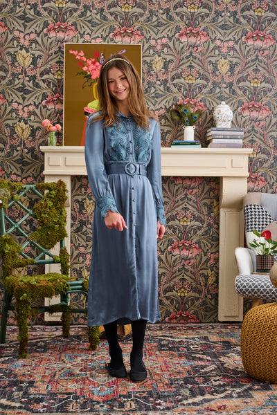 Laurent Lace Design Dress
