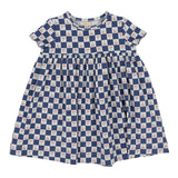 Analogie Checked Tulip Dress Short Sleeve