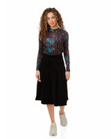 English Floral Print Top