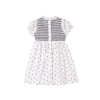Nou Nelle Smocked Ruffle Dress