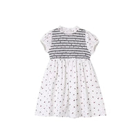 Nou Nelle Smocked Ruffle Dress
