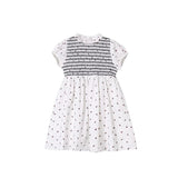 Nou Nelle Smocked Ruffle Dress