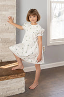 Nou Nelle Eyelet Peter Pan Collar Dress