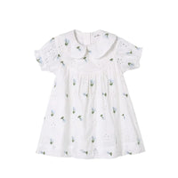 Nou Nelle Eyelet Peter Pan Collar Dress