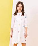 Jay Bee Embroidered Dress L/S