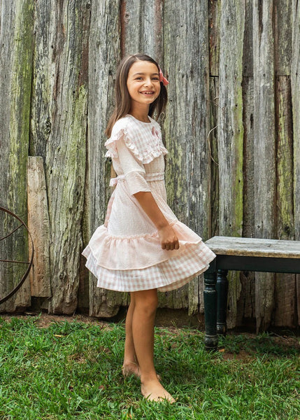Teela Fit & Flare Layered Dress Teela Fit & Flare Layered Dress
