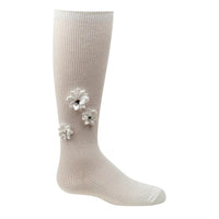Zubii Diamond Flower Knee Sock