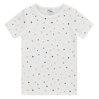 Pixie Label Triangle Print Ribbed Tshirt
