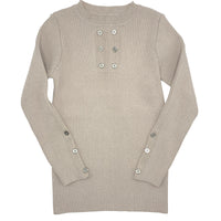 Bzzy 1211 Girls 6 Button Rib Sweater