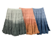 Sciacca Ombre Tiers Skirt