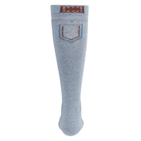 Zubii Pocket Stitch Knee Sock