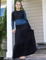 Lilac Asymmetrical Color Block Set