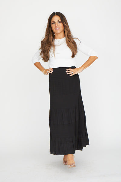 Parcelle Shirred Skirt