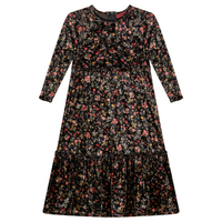 Lola Waisted Ruffle Floral Robe